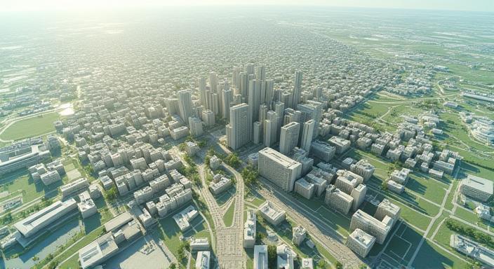 Carte satellite du siège ExpressLivraison à Lyon